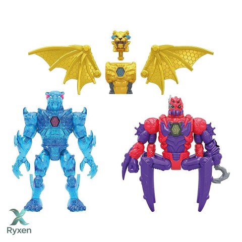 Figurki mr beast lab - hybrydy multipack COBI