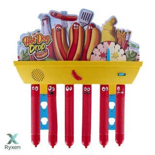 Gra hot dog drop spadające kiełbaski COBI