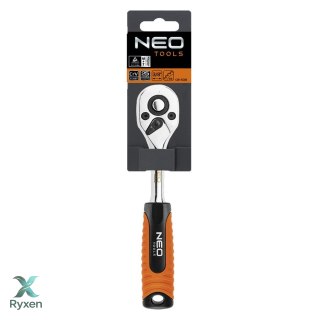 Grzechotka prosta 3/8", 210 mm, 45T NEO TOOLS
