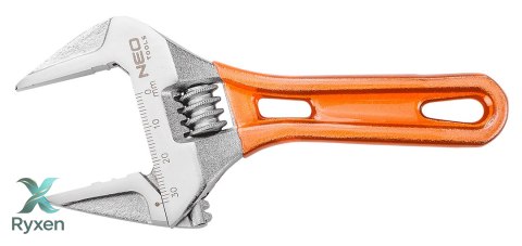 Klucz nastawny krótki 139 mm, zakres 0-32 mm NEO TOOLS
