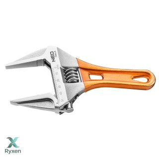 Klucz nastawny krótki 185 mm, zakres 0-53 mm NEO TOOLS