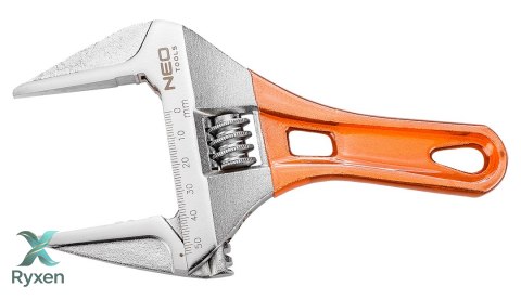 Klucz nastawny krótki 185 mm, zakres 0-53 mm NEO TOOLS