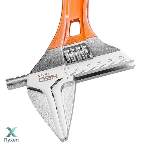 Klucz nastawny krótki 185 mm, zakres 0-53 mm NEO TOOLS