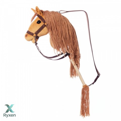 Koń na kiju hobby horse hoppihorse a3 chestnut - brąz, maść kasztanowata TOOTINY