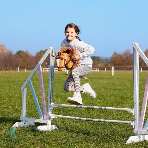 Koń na kiju hobby horse hoppihorse a3 chestnut - brąz, maść kasztanowata TOOTINY