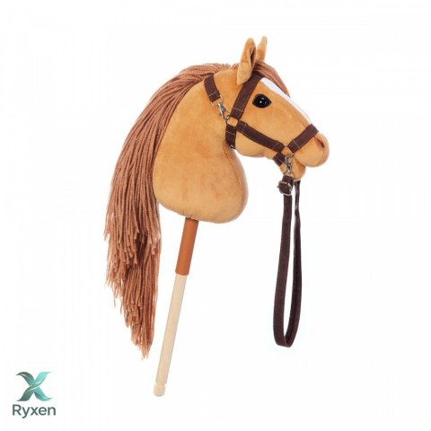Koń na kiju hobby horse hoppihorse a3 chestnut - brąz, maść kasztanowata TOOTINY