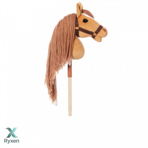 Koń na kiju hobby horse hoppihorse a3 chestnut - brąz, maść kasztanowata TOOTINY