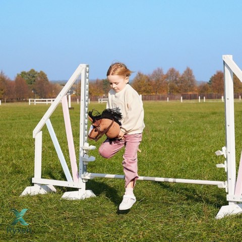 Koń na kiju hobby horse hoppihorse a4 bay - ciemny brąz, maść gniada TOOTINY