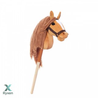 Koń na kiju hobby horse hoppihorse a4 chestnut - brąz, maść kasztanowata TOOTINY