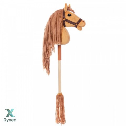 Koń na kiju hobby horse hoppihorse a4 chestnut - brąz, maść kasztanowata TOOTINY