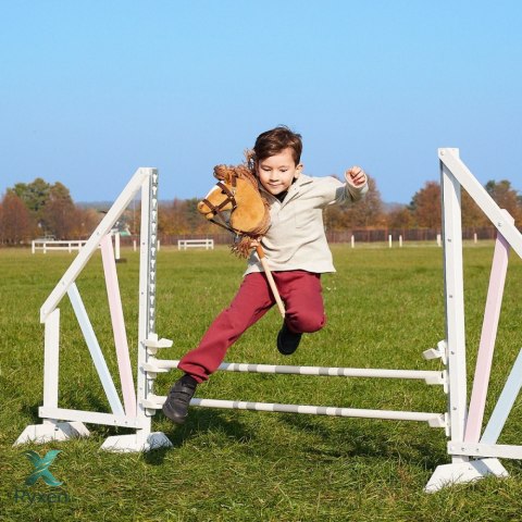 Koń na kiju hobby horse hoppihorse a4 chestnut - brąz, maść kasztanowata TOOTINY