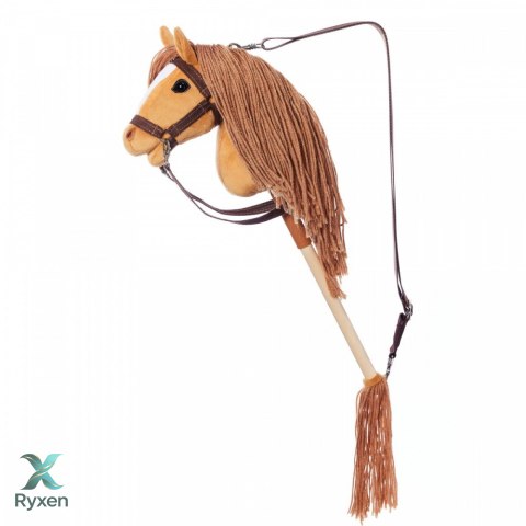 Koń na kiju hobby horse hoppihorse a4 chestnut - brąz, maść kasztanowata TOOTINY