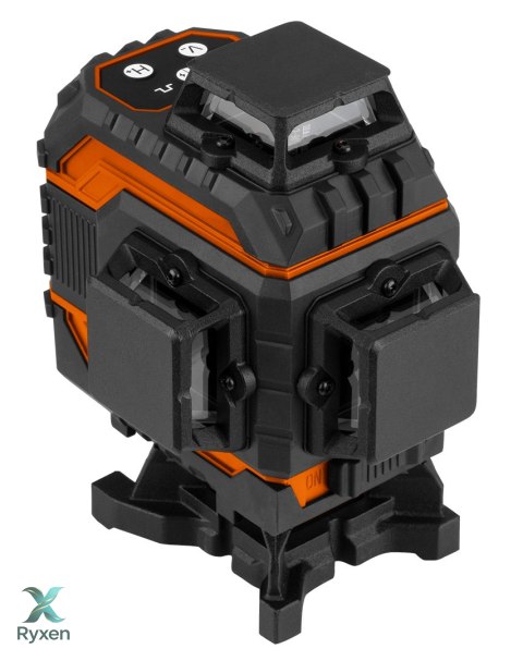 Laser 3D, 16 linii, zielony, walizka, tarcza celownicza, magnetyczny uchwyt, ładowarka NEO TOOLS