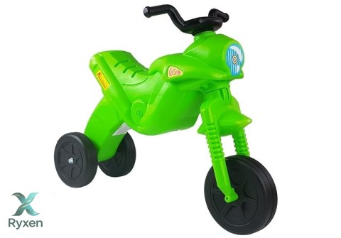 Motorek Biegowy Trójkołowy Enduro Jeździk Zielony 5045 DOREX