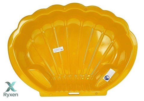 Piaskownica Basen Dla Dzieci 2w1 Muszelka Żółta 110cm 2075 DOREX