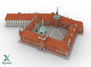 Puzzle 3d zamek królewski w warszawie CUBIC FUN