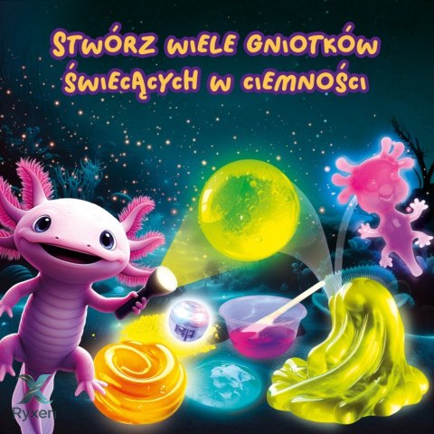 Zestaw slumi science - gniotek świecący w ciemności LISCIANI
