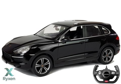 Auto Porsche Cayenne Turbo Zdalnie Sterowane RC Rastar Czarne 1:14 RASTAR