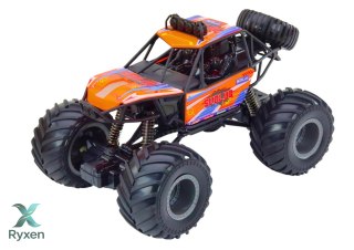 Auto Terenowe Zdalnie Sterowane RC 1:8 Amortyzatory Pomarańczowy LEAN TOYS