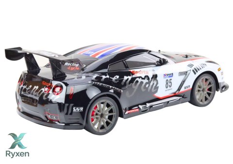 Duże Auto Sportowe Zdalnie Sterowane RC 1:8 Światła Dźwięki LEAN TOYS