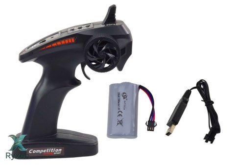 Duże Auto Sportowe Zdalnie Sterowane RC 1:8 Światła Dźwięki LEAN TOYS
