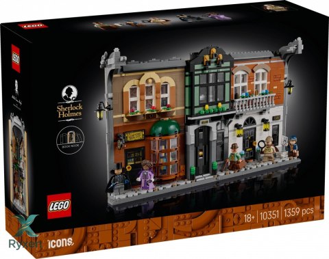 Klocki icons 10351 sherlock holmes: book nook LEGO