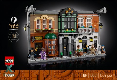 Klocki icons 10351 sherlock holmes: book nook LEGO