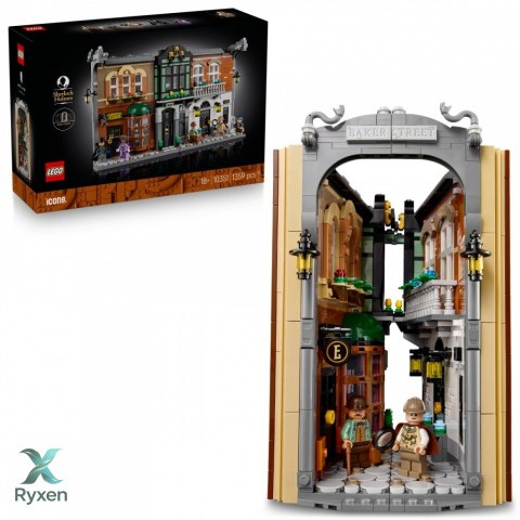 Klocki icons 10351 sherlock holmes: book nook LEGO