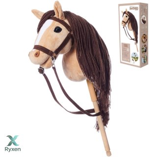 Koń na kiju hobby horse hoppihorse a3 beżowy, maść bułana TOOTINY