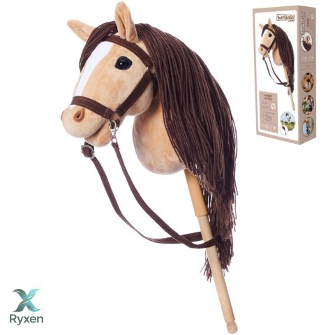 Koń na kiju hobby horse hoppihorse a3 beżowy, maść bułana TOOTINY