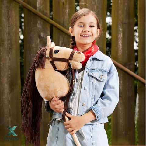 Koń na kiju hobby horse hoppihorse a3 beżowy, maść bułana TOOTINY