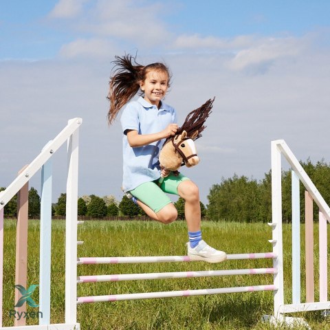 Koń na kiju hobby horse hoppihorse a3 beżowy, maść bułana TOOTINY