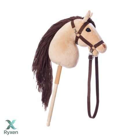 Koń na kiju hobby horse hoppihorse a3 beżowy, maść bułana TOOTINY