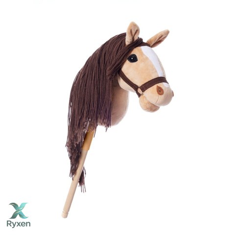Koń na kiju hobby horse hoppihorse a3 beżowy, maść bułana TOOTINY