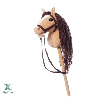 Koń na kiju hobby horse hoppihorse a4 beżowy, maść bułana TOOTINY