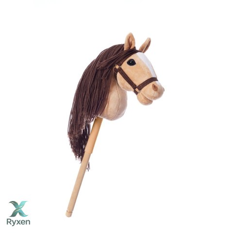 Koń na kiju hobby horse hoppihorse a4 beżowy, maść bułana TOOTINY