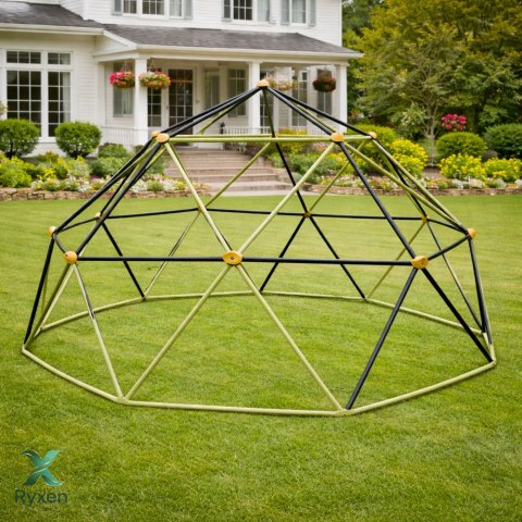 Kopuła Wspinaczkowa Ogrodowa Dla Dzieci Plac Zabaw 300x143 cm 10FT LEAN TOYS