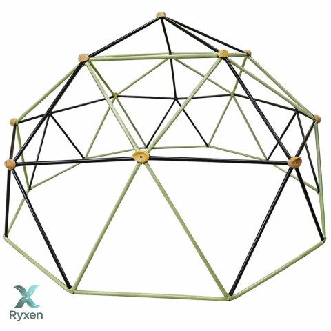 Kopuła Wspinaczkowa Ogrodowa Dla Dzieci Plac Zabaw 300x143 cm 10FT LEAN TOYS