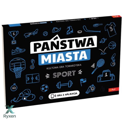 Kultowa Gra Towarzyska Państwa-Miasta Sport Trefl 30067 TREFL GRY