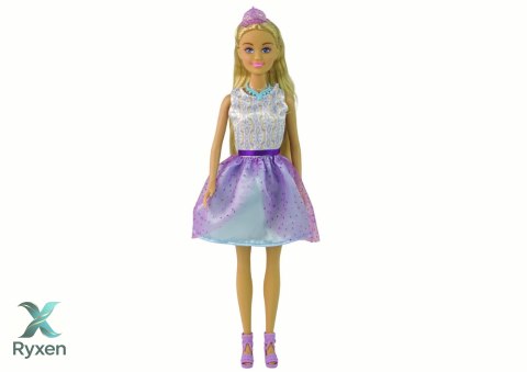 Lalka Anlily Princess Księżniczka Fiolet Królowa LEAN TOYS