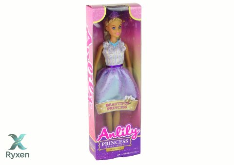 Lalka Anlily Princess Księżniczka Fiolet Królowa LEAN TOYS