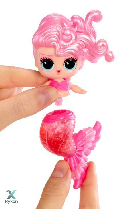 Lalka l.o.l. surprise mermaids! syrenka makover 1 sztuka MGA