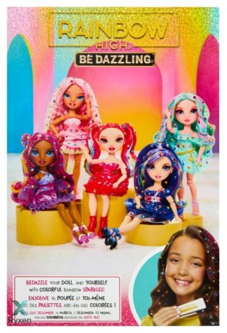 Lalka rainbow high be dazzling, celine turquois MGA