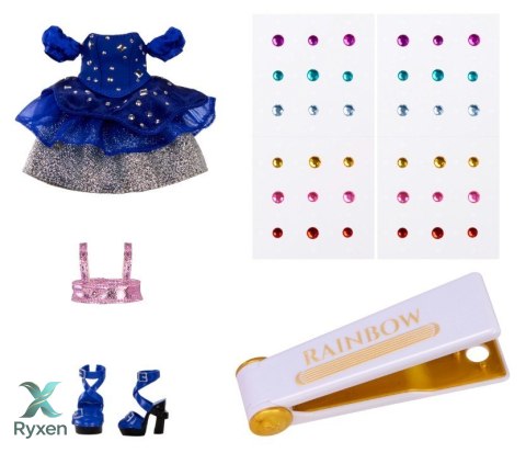Lalka rainbow high be dazzling, genevieve bleue MGA