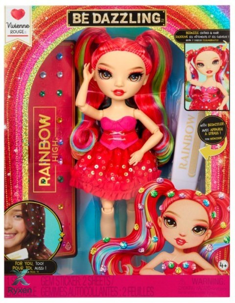 Lalka rainbow high be dazzling, vivienne rouge MGA