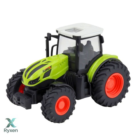 Traktor Rolniczy Farmerski Zdalnie Sterowany RC Z Prasą Do Balotów 1:24 LEAN TOYS
