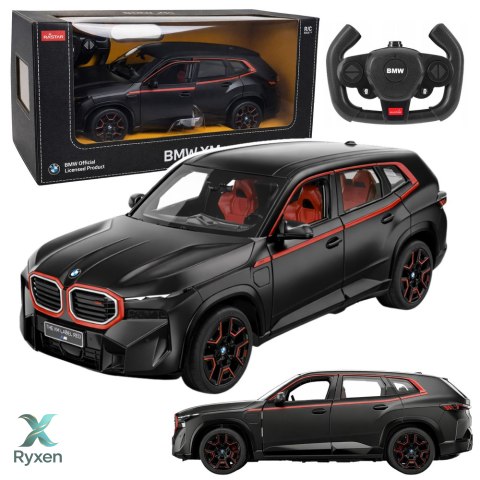 Auto BMW XM Samochód Zdalnie Sterowany RC Rastar Czarne 1:14 RASTAR