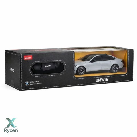 Auto BMW i5 Samochód Zdalnie Sterowany RC Szare Rastar 1:24 RASTAR