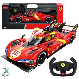 Auto Ferrari 499P Samochód Zdalnie Sterowany RC Czerwone Rastar 1:24 RASTAR