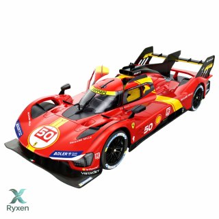 Auto Ferrari 499P Samochód Zdalnie Sterowany RC Czerwone Rastar 1:24 RASTAR